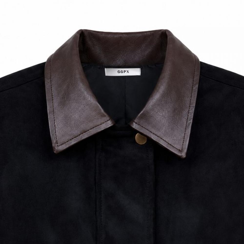GGPX New York Vegan Leather Suede Jacket Gq8jk019f