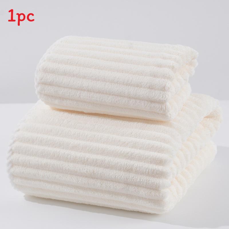 Microfiber Face Towel With Thick Coral Fleece For Soft Absorption And Home Use