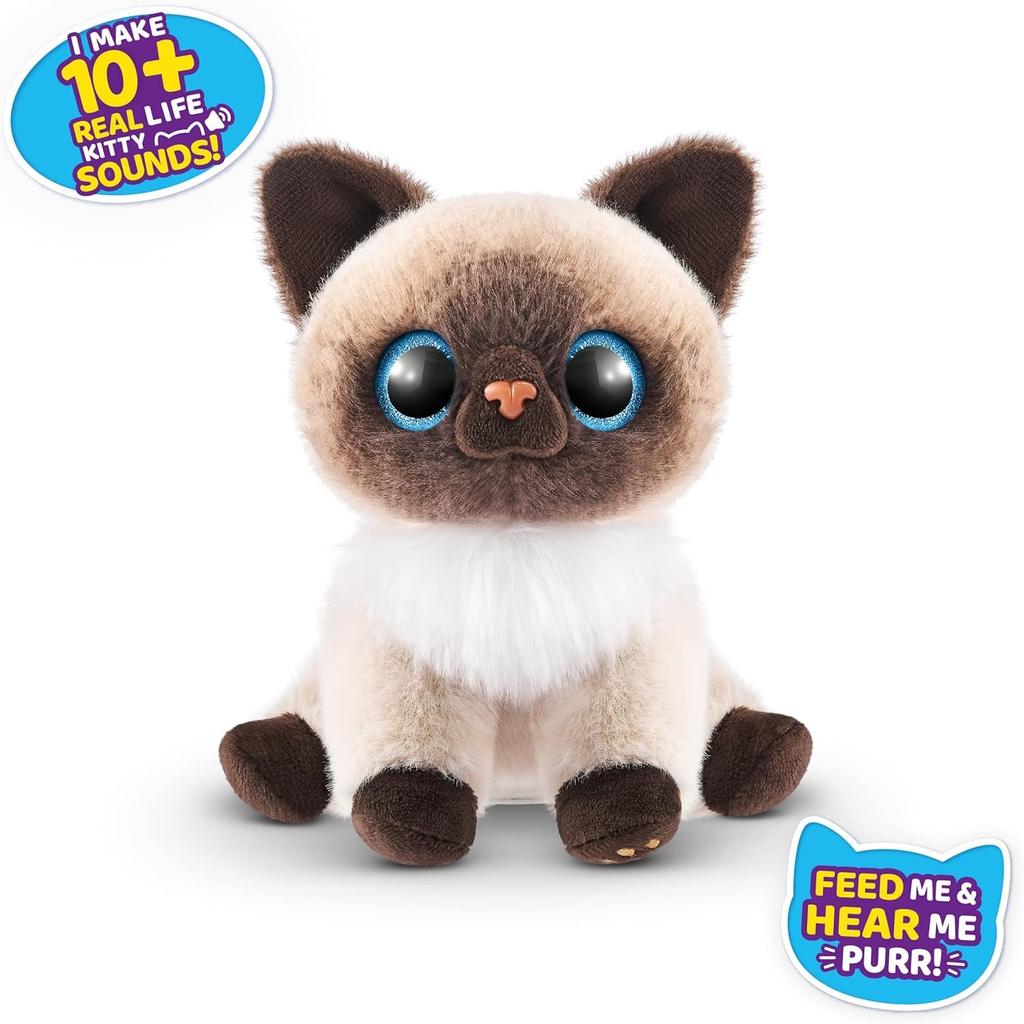 Pets Alive Katze Siam Kätzchen Plüschtier mit Miau-Geräusch! [Parallelimport]