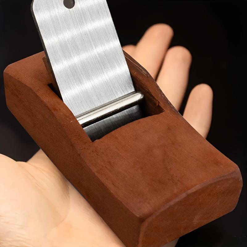 [Mini Woodworking Planer] 1Set, Home and Garden Mini Woodworking Flat Wood Hand Planer Carpenter Woodcraft Tool, Mini Car Planer