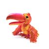 3D Printing Open-Billed Parrot Toy Creative Fun Wings Fully Joints Movable Toy Model Simulation Bird Desktop Ornaments Gift