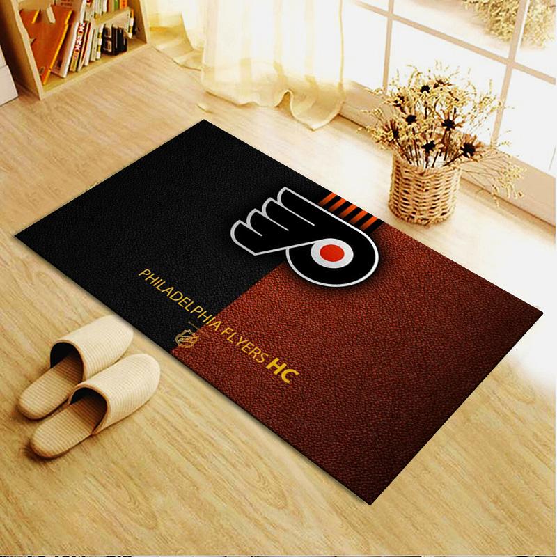 Philadelphia Flyers Art Carpet Rug for Living Room Bedroom Home Sofa Decoration,Kids Play Non-slip Floor Mat