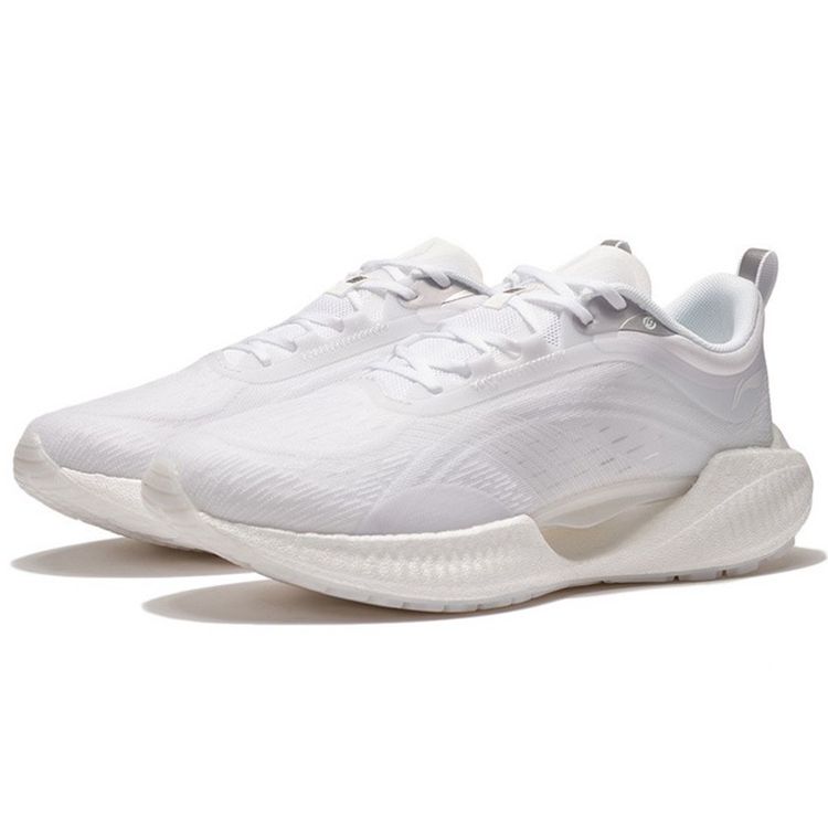 Li-Ning Ultra Light 19 Reflective Lightweight Durable Non-Slip Low-Top Running Shoes Women Sneakers White ARBS002-6