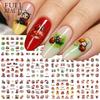 Nail Art Stickers Ins Summer Childlike Seven-star Ladybug Fresh Flower Mushroom Watermark Nail Sticker