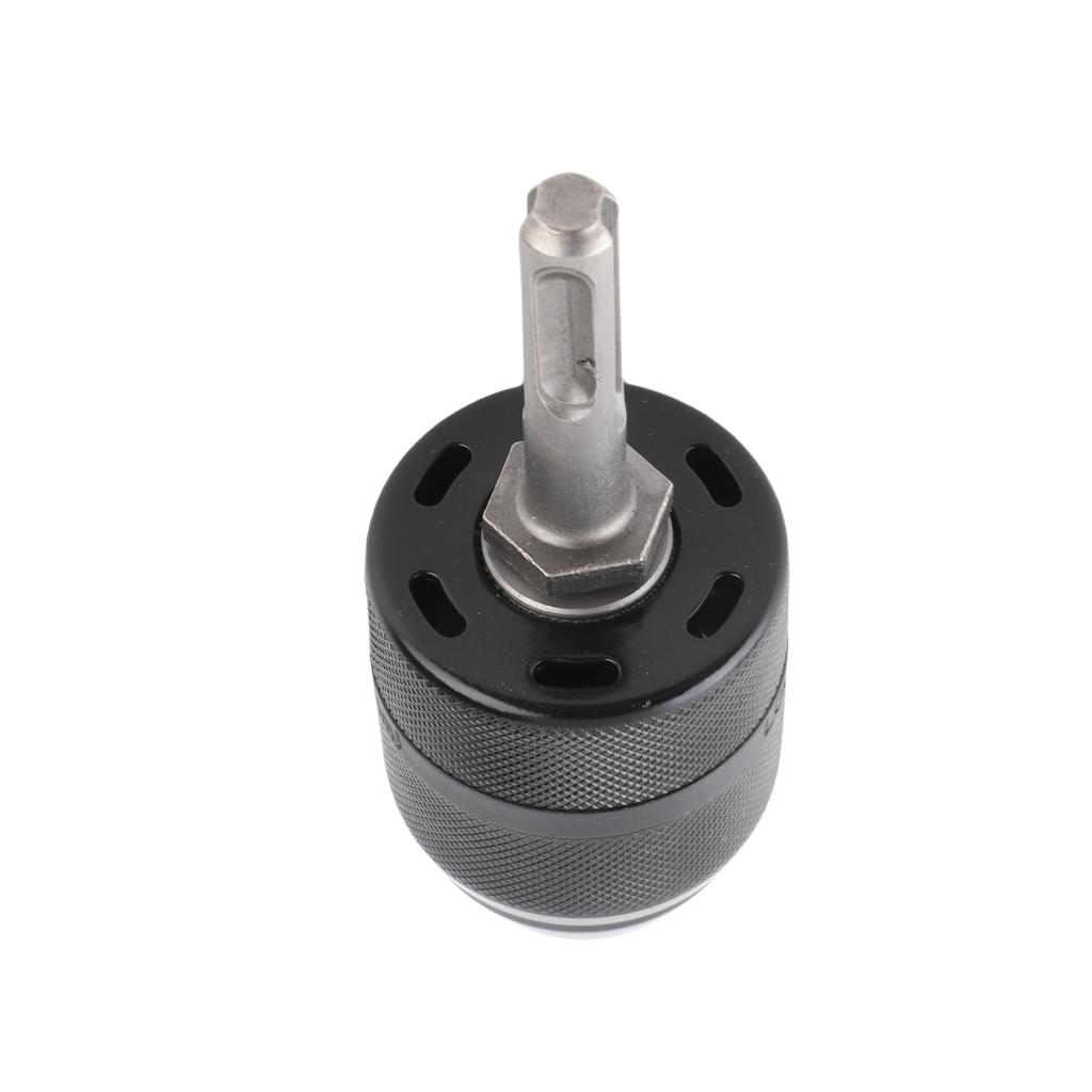  Keyless Drill Chuck, 2-13mm Capacity    Steel Keyless Lathe Chuck with   Adapter, for Electric Hammer Drill 