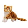 Simulated Kitten Plush Doll Lifelike Stuffed Animal with Air-Purifying Bamboo Charcoal Skin-friendly Cat Plushies Gifts for Girls Boys
