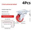 4 Pack Industrial Universal Swivel Caster Wheels Heavy Duty PVC Castors for Camping Trailer Trolley Workbench 105lbs Load Capacity