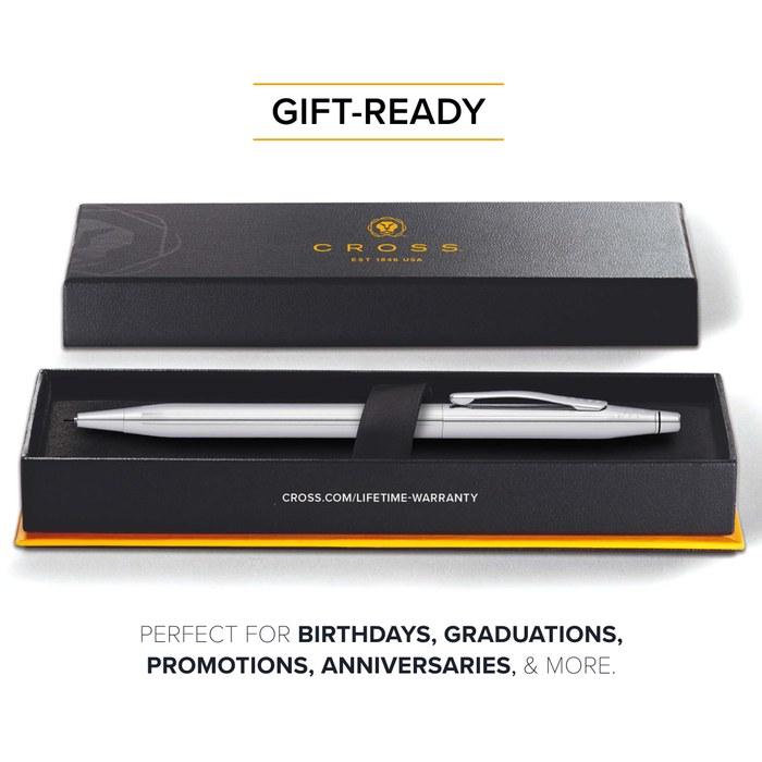 Cross Classic Century Gloss Chrome Mechanical Pencil 0.7mm - Premium Gift Box