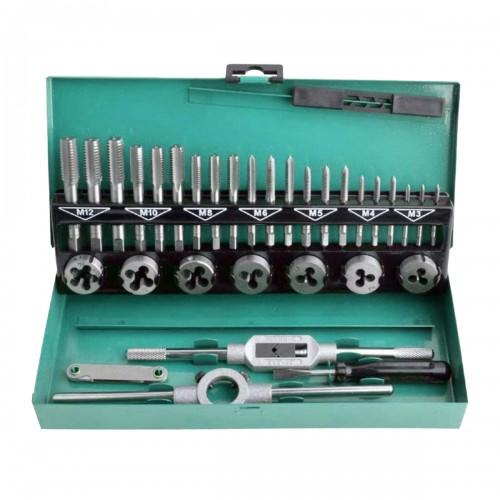 AW Tools Steel Tap & Die Set (Pack of 32)