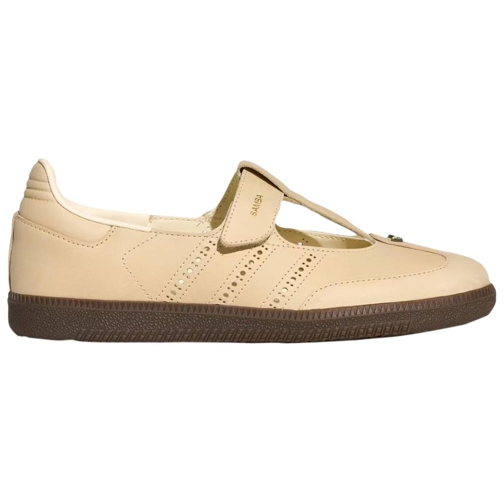 Adidas Originals Samba Jane Mary Jane Schuhe Damen Beige KJ3969