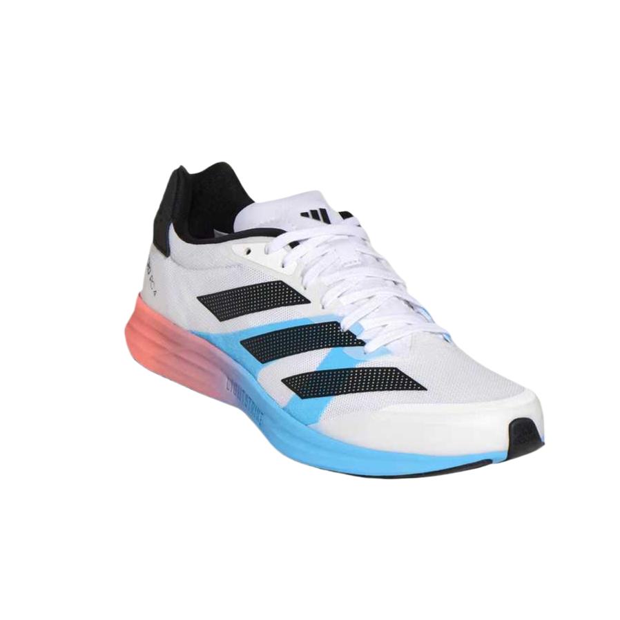 Adidas Adizero Rc 4 Color Block Round Toe Comfortable Fabric Low Top Running Shoes Unisex sneaker KH7327