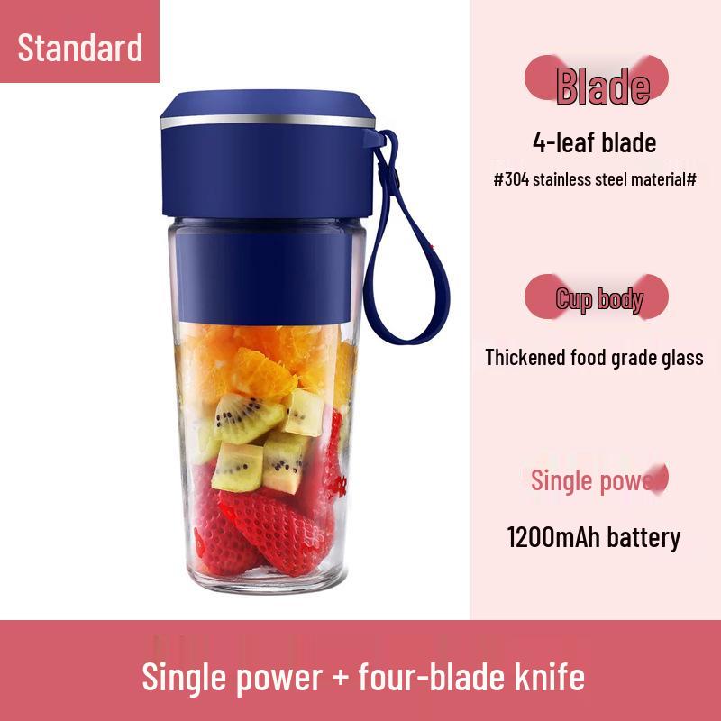 USB Rechargeable Portable Automatic Mini Juicer for Home Use