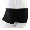 Men Boxers Zipper Closure Low Waist Elastic Solid Color U Convex Soft Breathable
