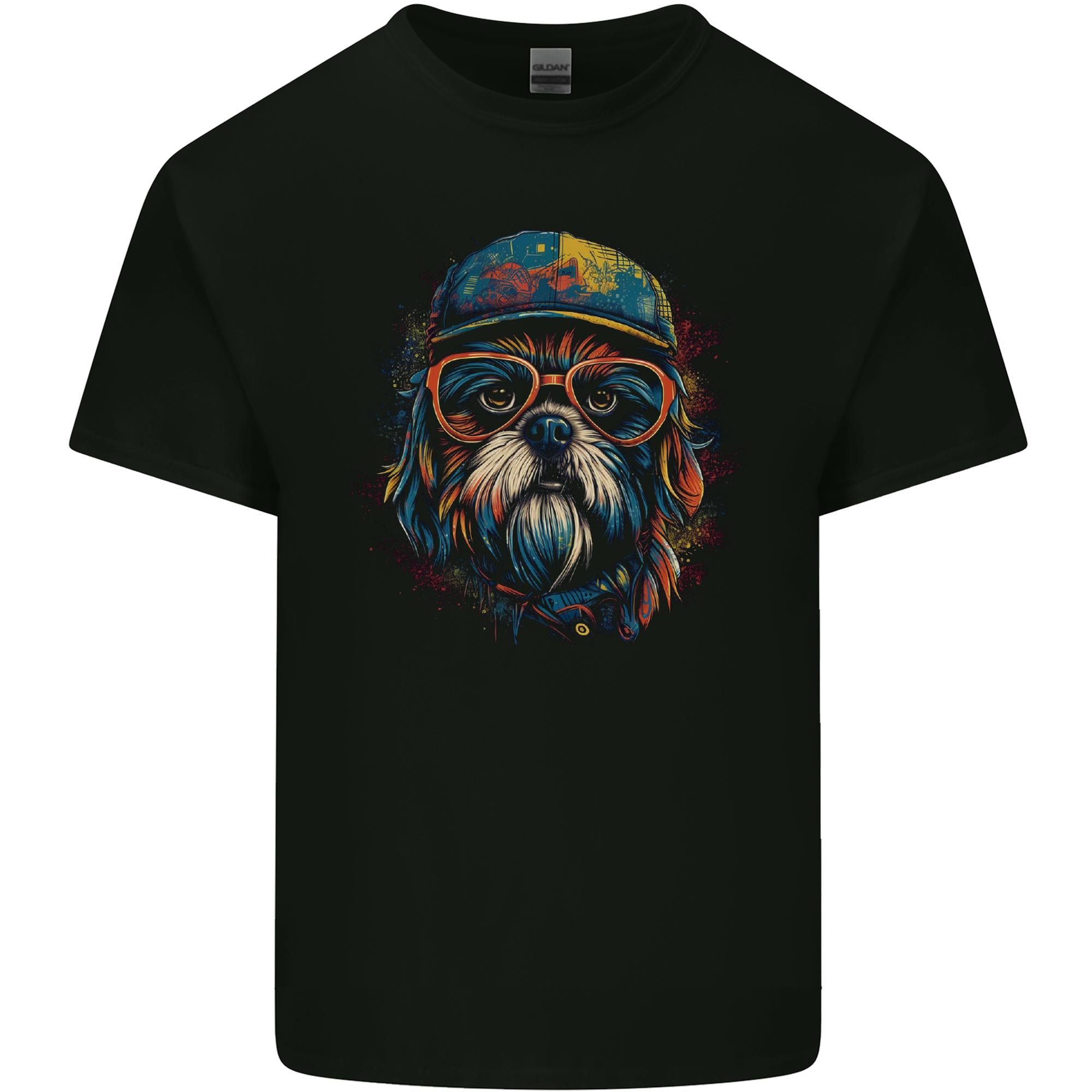 A Cool Shih Tzu Dog Unisexs Light Cotton TShirt S