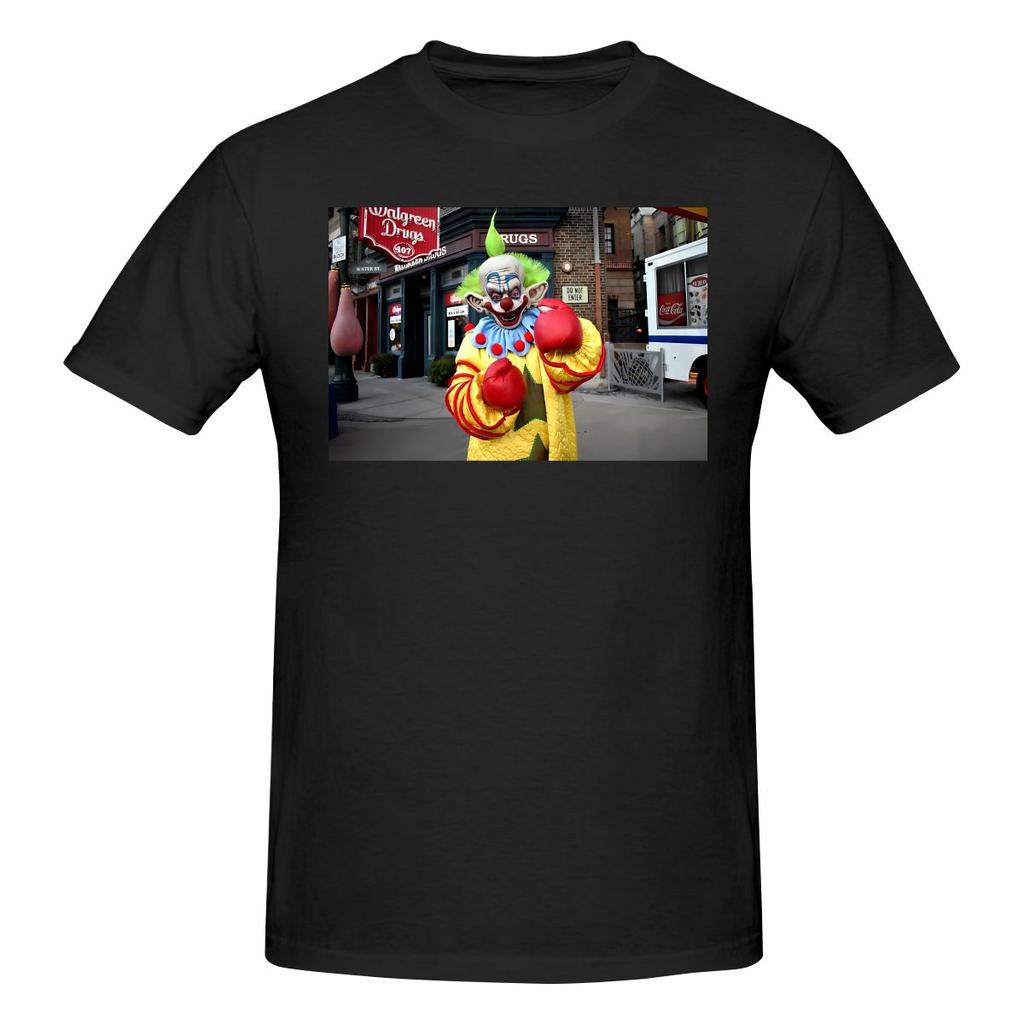 Funny Shorty The Klown Unisexs Printed Tshirt Unisex T Shirtboys