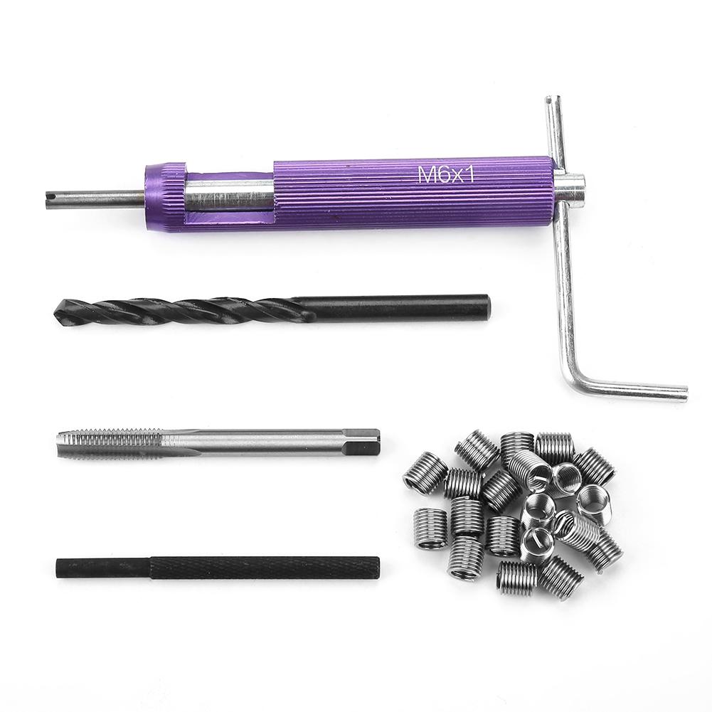 

Набор инструментов для восстановления поврежденной резьбы блока двигателя автомобиля M6*1.0