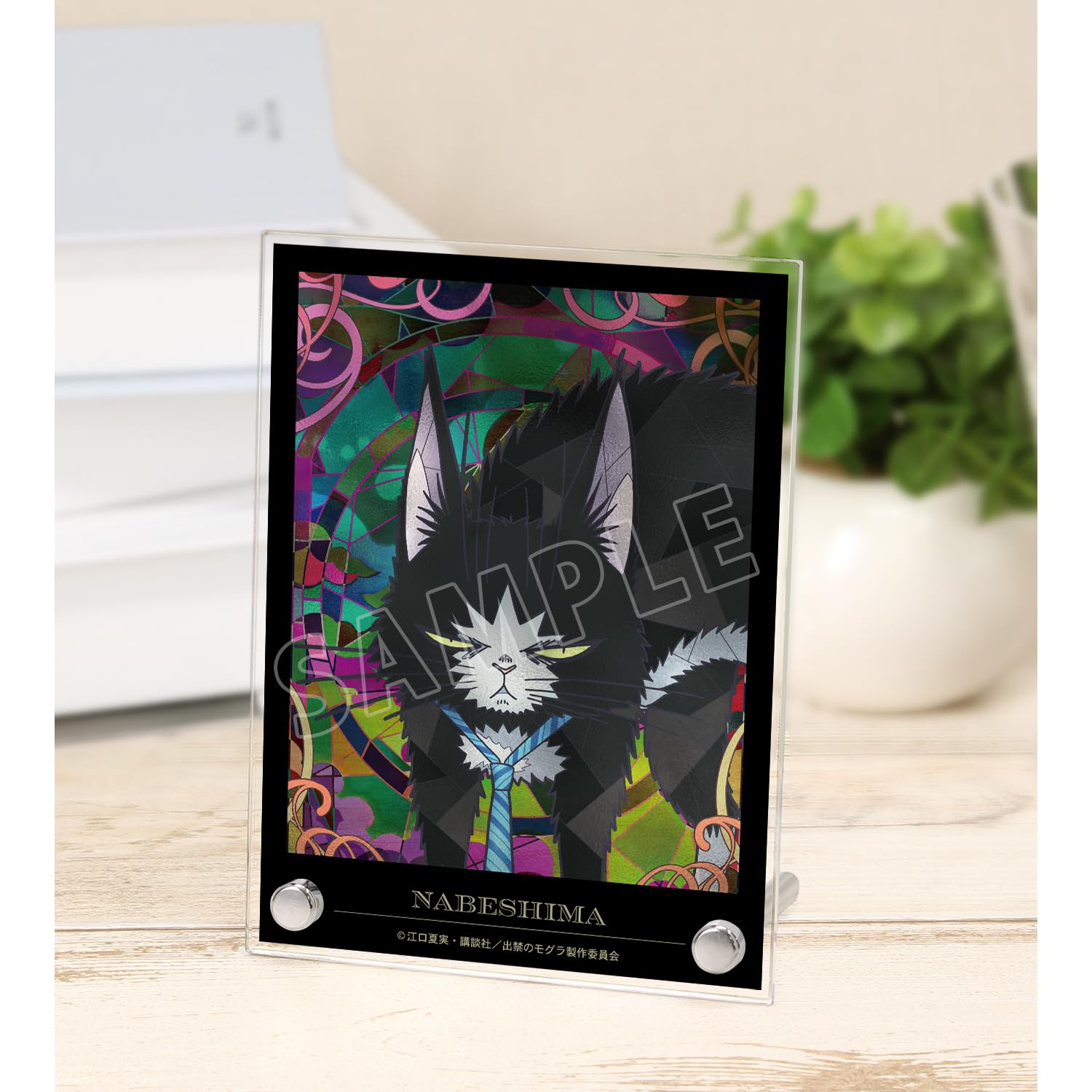 ТВ-аниме «Запретный Крот» Набэсима Ауре Стекло Акриловая панель A6