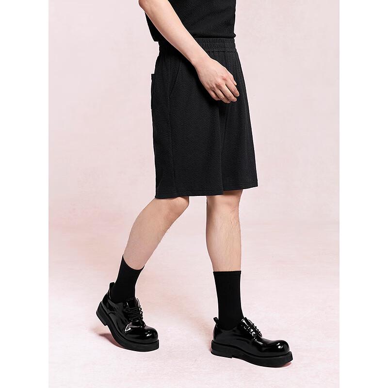 GXG Men's Knitted Jacquard Commuter Shorts