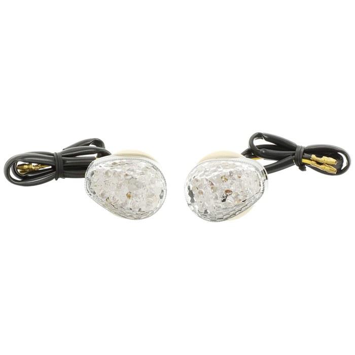 Kijima Motorcycle LED Fairing Turn Signal Kit Front Left & Right Clear YZF-R25 YAMAHA 219-3034