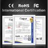 R&D TC100 Coating Thickness Gauge 0.1micron/0-1300 Car Paint Film Thickness Tester Measuring FE/NFE Russian Manual Paint Tool