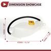UXCELL Engine Coolant Reservoir Water Expansion Tank for Chrysler 200 Sebring for Dodge Avenger Coolant Bottle No.5058371AD
