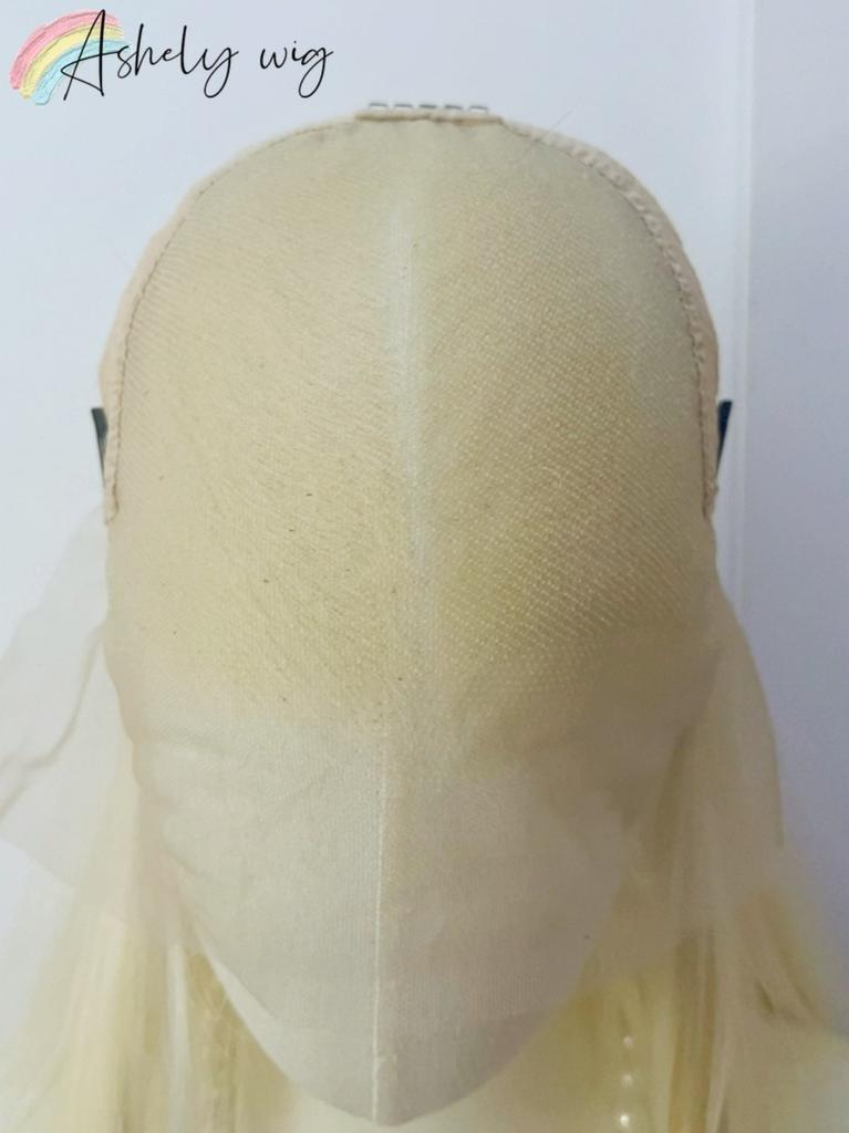 13*6 Lace Front Wig Brown 26inch Long Striaght Lace Front Wig Natural Looking HD High Temperature Fiber Synthetic Lace Wigs