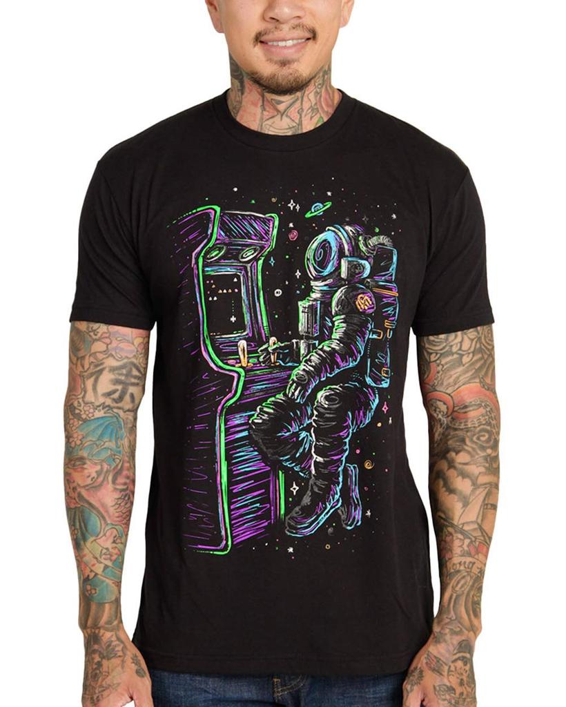 INTO THE AM Men's Graphic Tees S - 4XL Cool Lightweight Fitted Printed Design T-Shirts Nature O-Neck Short Sleeves  50989