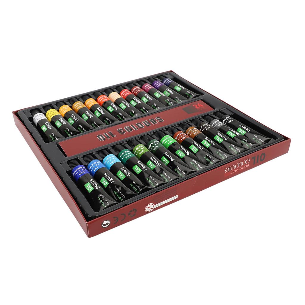 12ml Acrylic Paints Set Highly Pigmented Professional Acrylic Craft Paint Set for Children and
