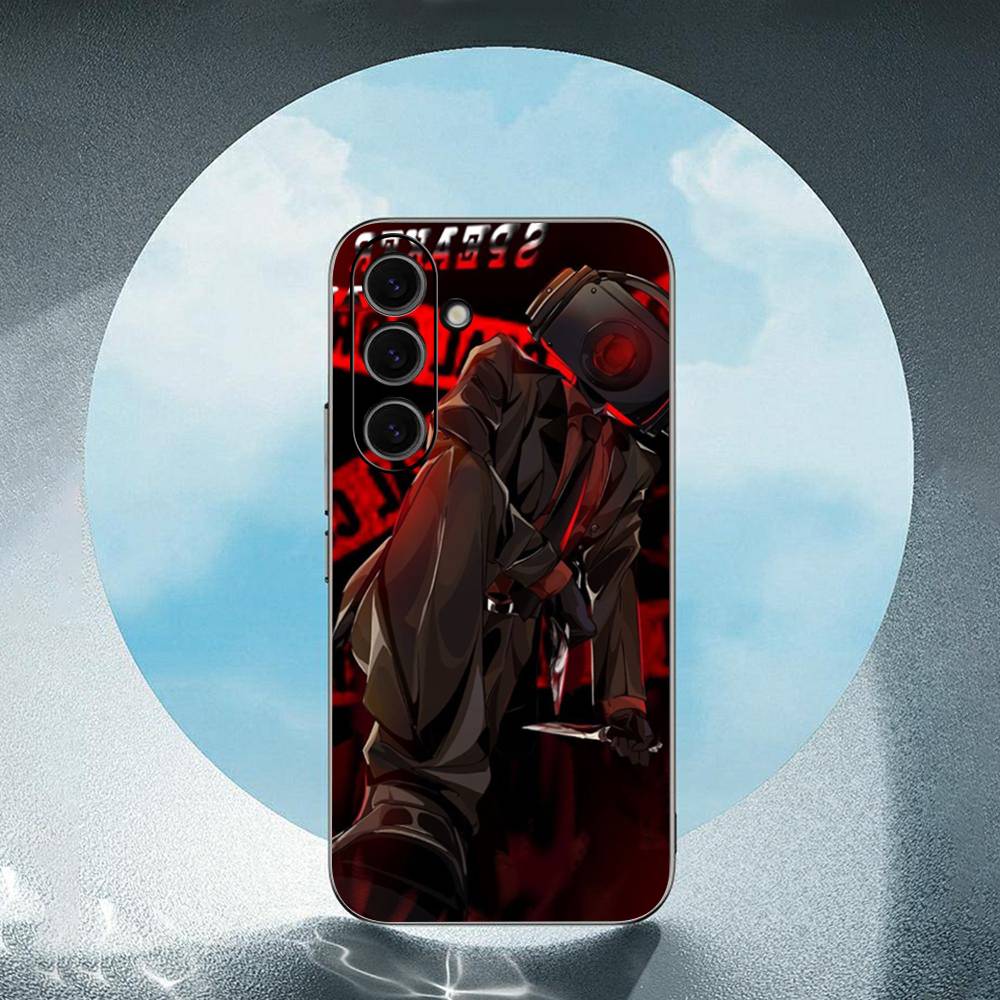 

S-Skibidi T-Toilet For Samsung Galaxy S23 S24 S25 Ultra S22 Plus S21 Black Soft Case Waterproof Soft Case SamsungS23 ULTRA 5G