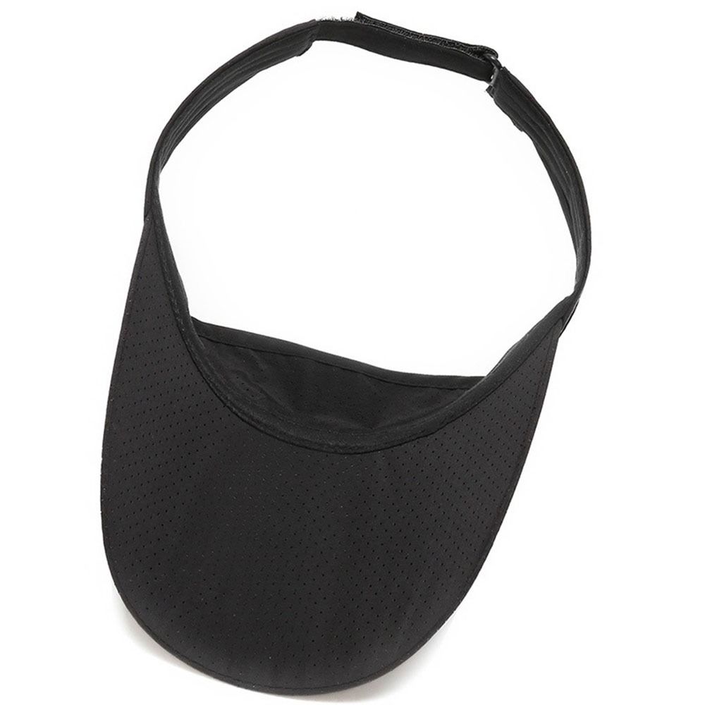 Einfarbig Für Männer Sport Breiter Rand UV-Schutz Koreanischer Stil Hut Damen Kappe Sonnenhut Leere Oberseite Hut