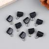 10Pcs Fishing Abo Float Slider Sinker Slip Clip Snap Fishing Weight Slide Plastic Connector For Braid Fishing Line Fishing Tools