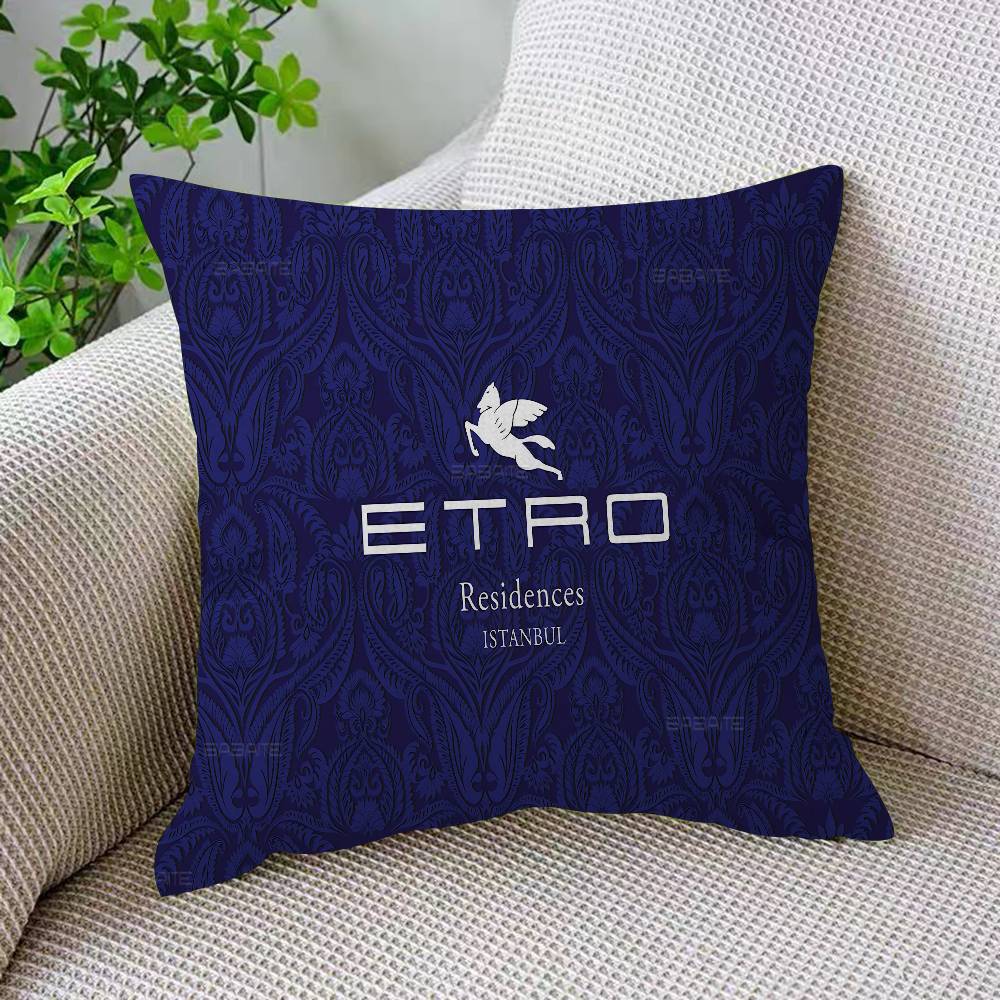 Brand E-Etro Fashion Luxury Personalized Pillow Dust Cover Bedroom Kids Party Decoration Pillowcase Birthday Children Gift