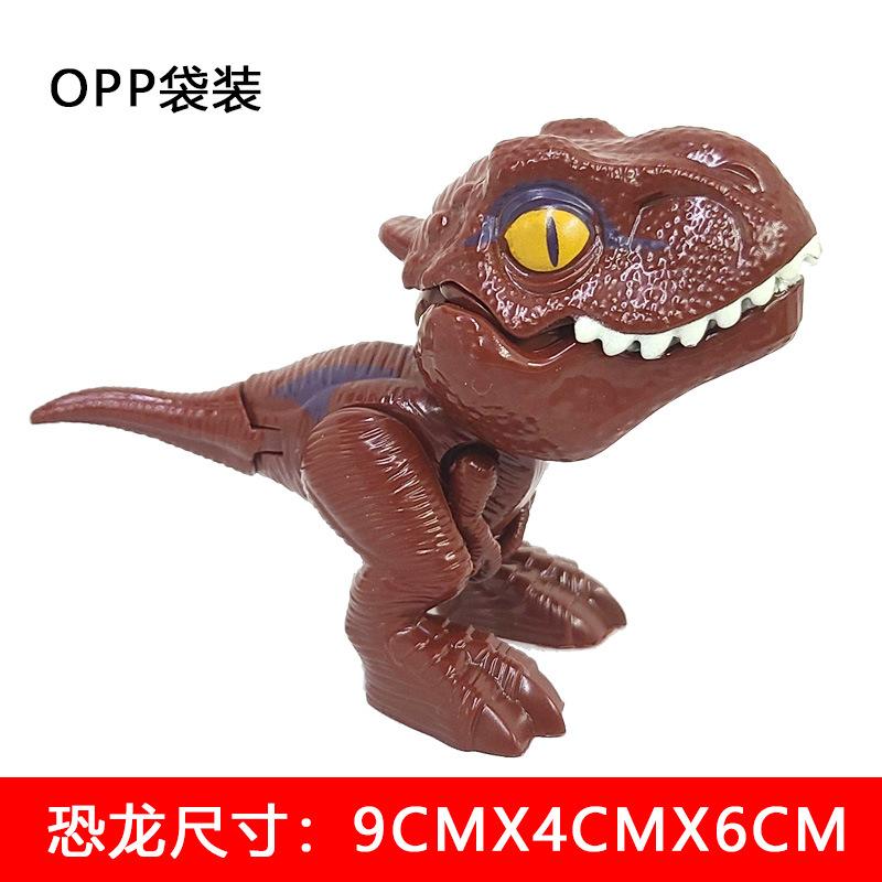 Finger-Biting Dinosaurs Movable Joints Size Simulation Dinosaur Model Toys Children'S Educational Toys Christmas