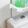 2/3 Layer Over The Toilet Rack Punch- free Bathroom Storage Rack Durable Vertical Toilet Stand