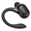 Bluetooth Headset Stereo IPX4 Waterproof USB Charging Single Ear Wireless Earpiece for Running Driving Black