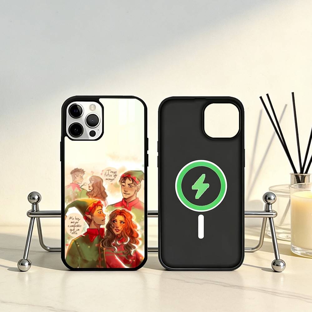 Besar a un elfo Phone Case For iPhone17,16,15,14,13,12,11 Plus,Pro Max Magnetic For Magsafe Wireless Charging