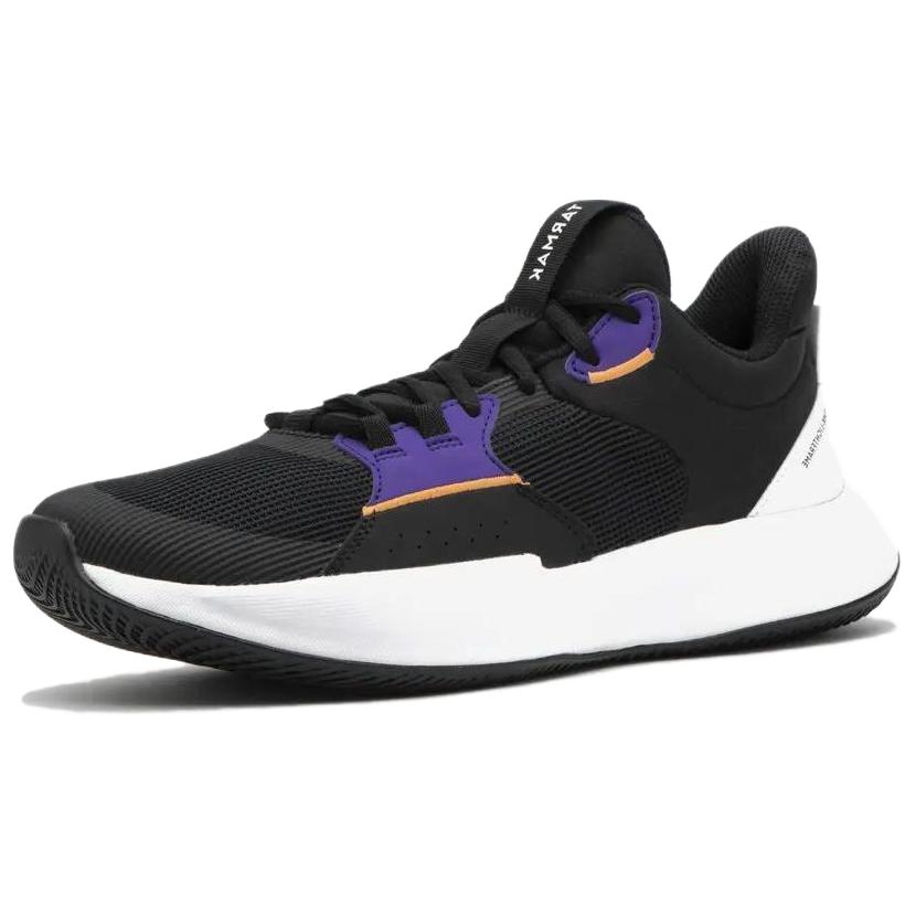 

Decathlon Fast500 Кроссовки мужские баскетбольные средней высоты, с круглым носком, на шнуровке, амортизирующие, износостойкие, черные 42 чёрный