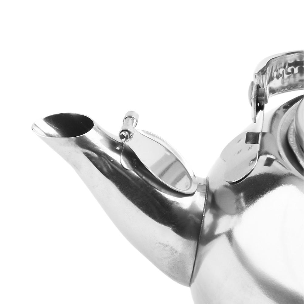 

Stainless Steel Teapot Boiling Water Coffee Tools Dinnerware For Coffee Tea Home Kitchen Brand New High Quality