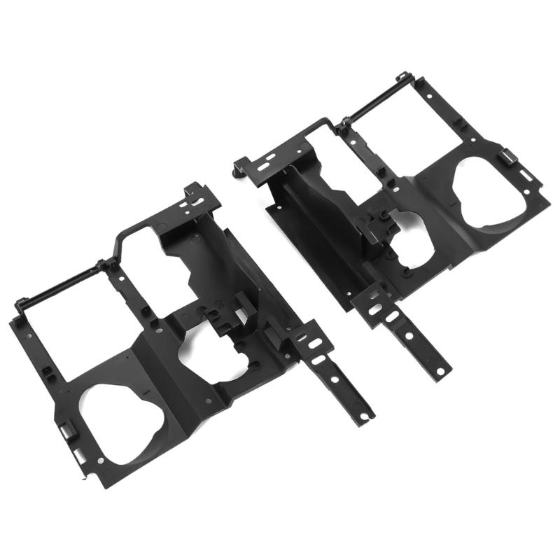 Pair Of Headlight Mounting Brackets Support Suitable For 1500 1500HD 2500HD 3500HD GM1221122 GM1221121 15798919 15798920 1