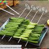 ZISIZ 304 Stainless Steel Round BBQ Skewers