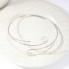 1pc Fashionable And Personalized Metal Hollow Geometric Shape Open Wall Ring With Exaggerated Design