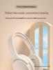 200-Hour Over-Ear Noise-Cancelling Bluetooth Headphones for Gaming and Sports