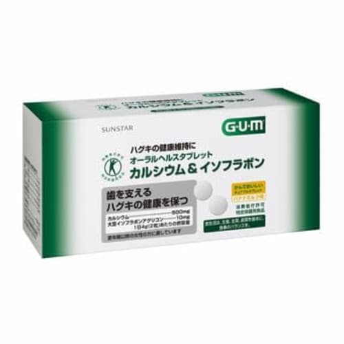 

GUM Oral Health Tablets Calcium & Isoflavones 60 tablets