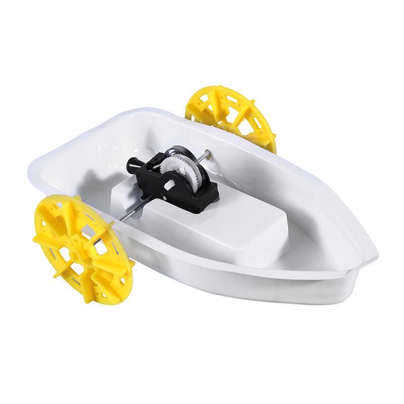 Children's DIY Paddle Steamer Science Kit - Handmade Physics Experiment for Primary School