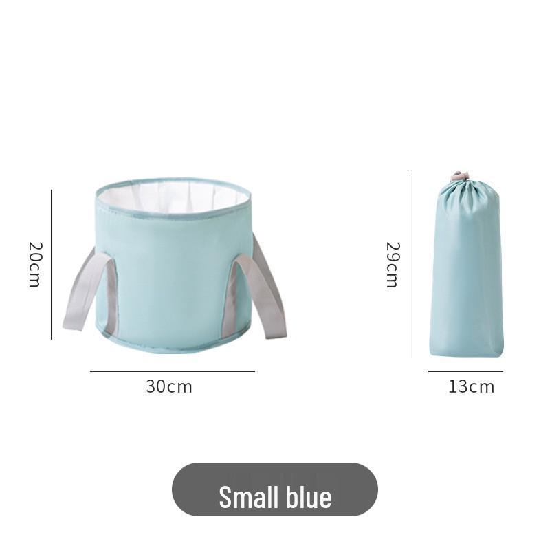 Portable Foldable Over-Knee Foot Bath Bucket with Insulation