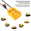 Power Wheels Adapter for Dewalt 18V/20V Lithium Battery DIY Battery Adapter with ON/OFF Switch & 30Amp Fuse for DIY Rc Car Toys