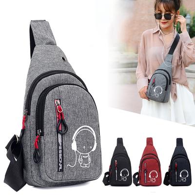 Frauen Kleine Tasche Wilde Umhängetasche Mode Eine Schulter Plaid Brust Tasche