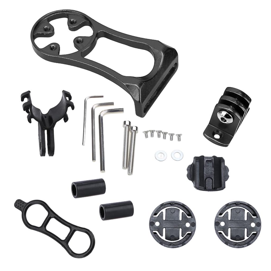 Nastavitelný držák na počítač před řídítka jízdních kol Prodloužený držák Stojan na světlo Před řídítka Rozšiřující držák na kolo Snadná instalace