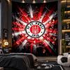 Wandbehang Teppich FC St. Pauli Fußball Druck Stoff für Wohnzimmer Schlafzimmer Heimdekoration