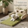 Winter Cartoon Sofa Bed: Washable Sleep Mat for Small Dogs & Cats